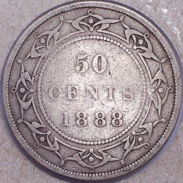 CANADA - 50 Cents 1888 - Terre-Neuve