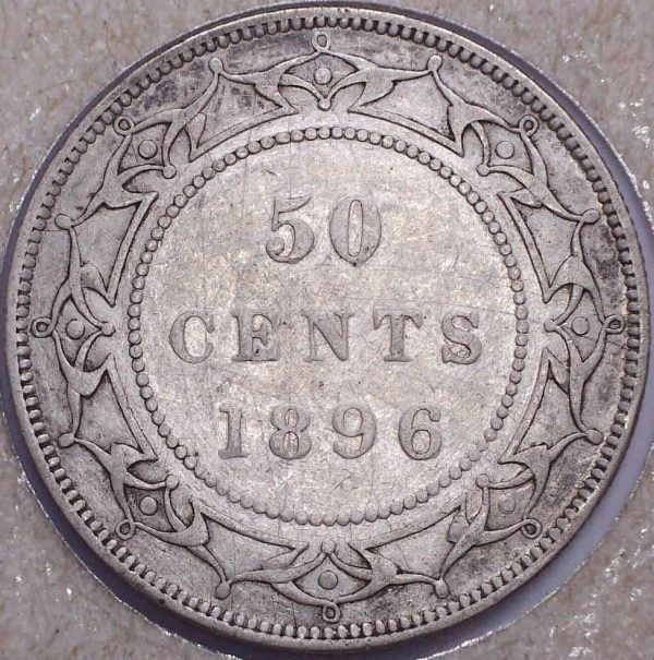 CANADA - 50 Cents 1896 - LW/SW - Terre-Neuve