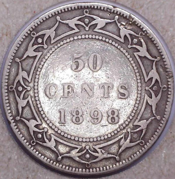 CANADA - 50 Cents 1898 - LW/SW - Terre-Neuve