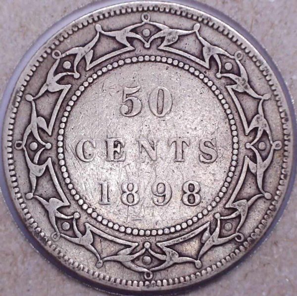 CANADA - 50 Cents 1898 - LW - Terre-Neuve
