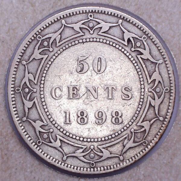 Canada - 1898 50-Cents - SW - Newfoundland