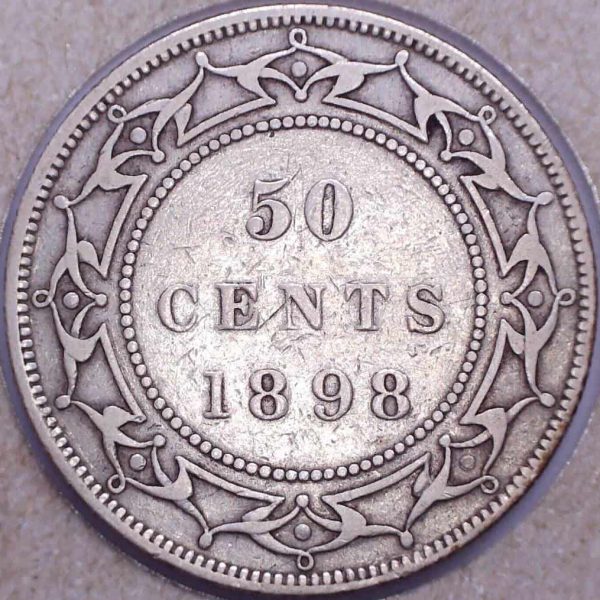 CANADA - 50 Cents 1898 - SW - Terre-Neuve