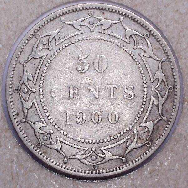 CANADA - 50 Cents 1900 - Newfoundland
