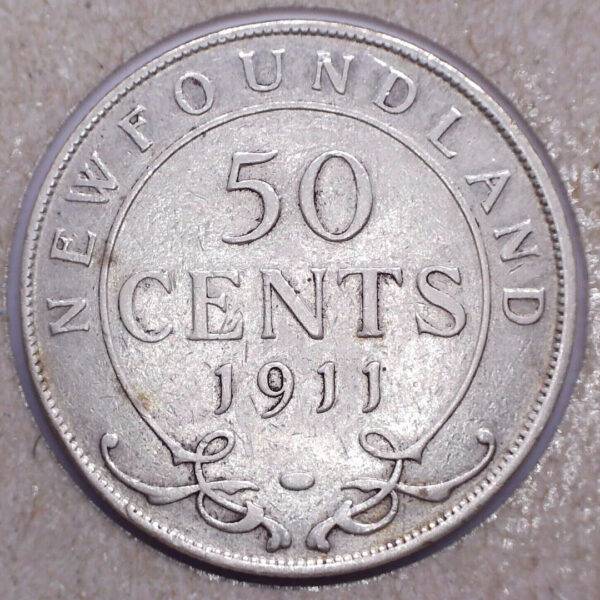 CANADA - 50 Cents 1911 -Newfoundland
