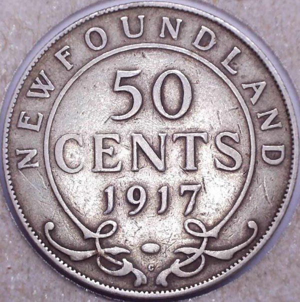 CANADA - 50 Cents 1917C - Terre-Neuve
