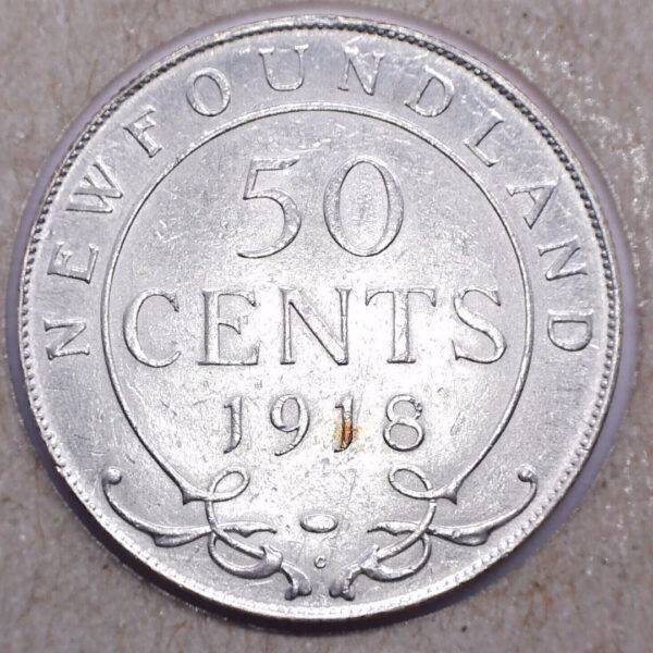 CANADA - 50 Cents 1918C - Terre-Neuve