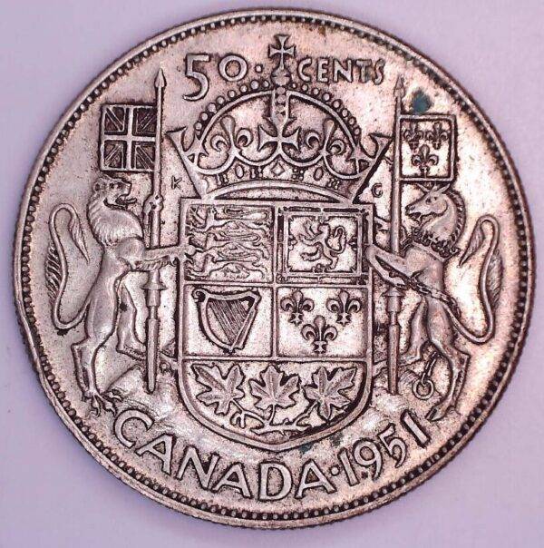 Canada - 50 Cents 1951
