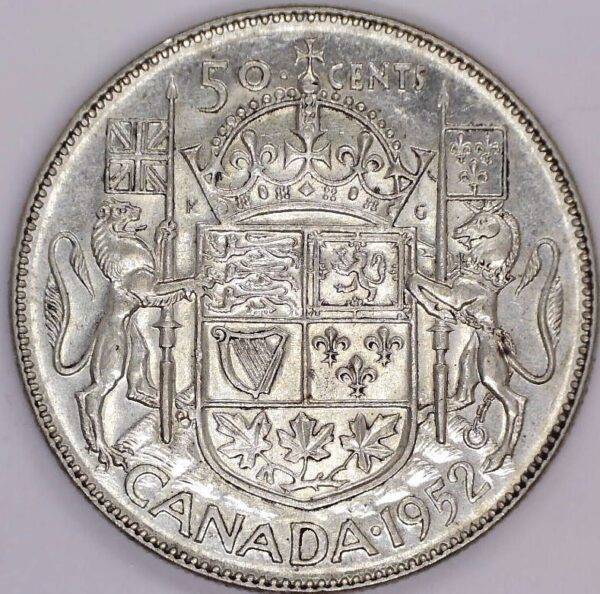 Canada - 50 Cents 1952 - EF-40