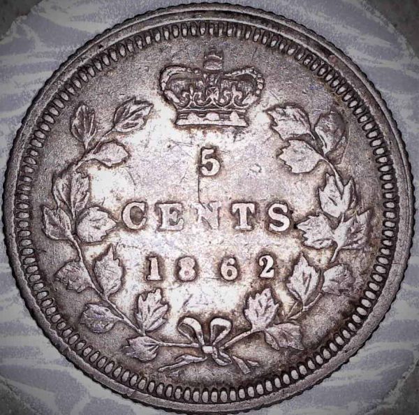 CANADA - 5 Cents 1862 - Nouveau-Brunswick - VF-30