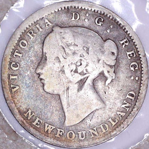 CANADA - 5 Cents 1872H - Terre-Neuve - VG-8