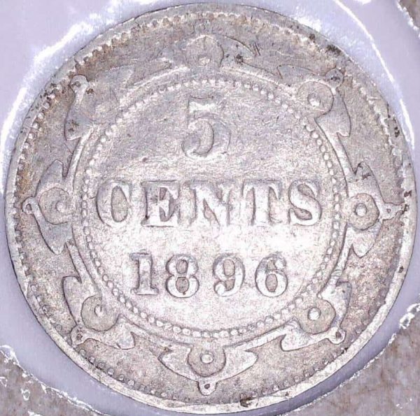 CANADA - 5 Cents 1896 - Terre-Neuve - VG-8