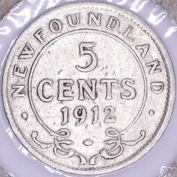 CANADA - 5 Cents 1912 - Terre-Neuve - VG-8