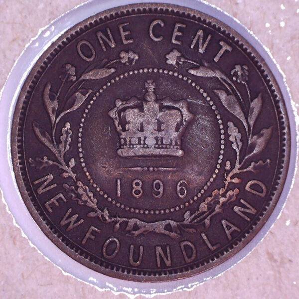 CANADA - 1 Cent 1896 - Terre-Neuve - F-12