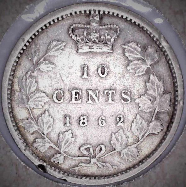 CANADA - 10 Cents 1862 - Nouveau-Brunswick - VF-30
