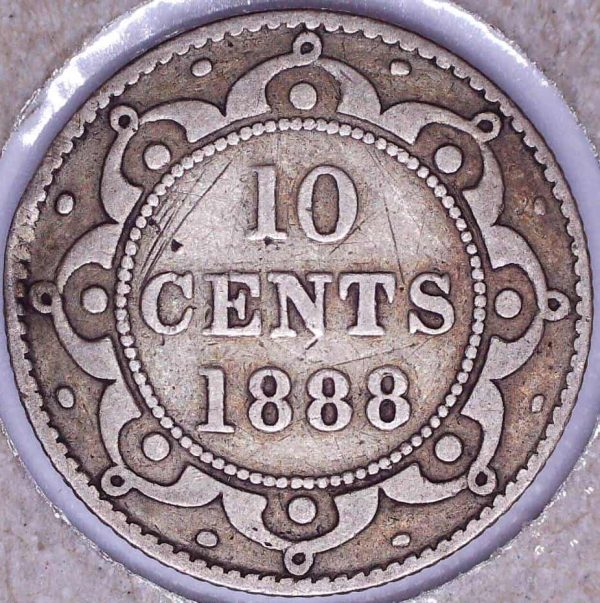 CANADA - 10 Cents 1888 - Terre-Neuve