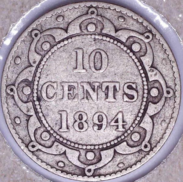 CANADA - 10 Cents 1894 - Terre-Neuve