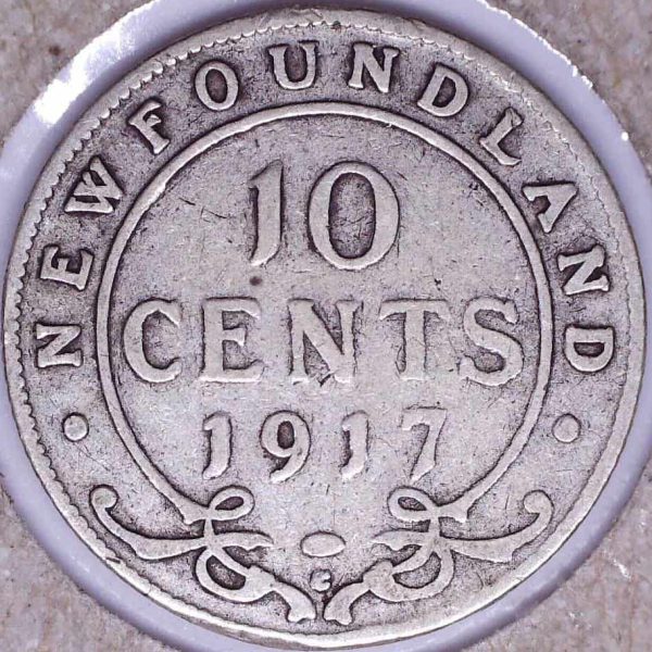 CANADA - 10 Cents 1917C - Terre-Neuve