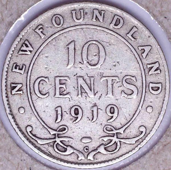 CANADA - 10 Cents 1919C - Terre-Neuve