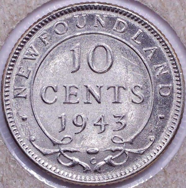 CANADA - 10 Cents 1943C - Terre-Neuve