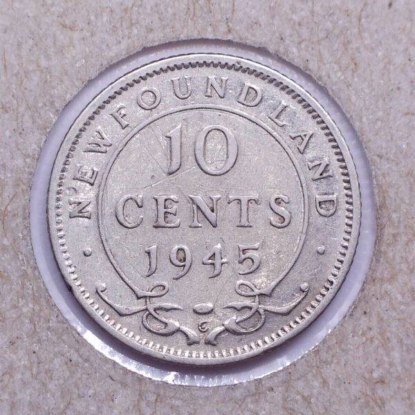CANADA - 10 Cents 1945C - Terre-Neuve