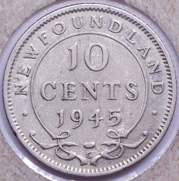 CANADA - 10 Cents 1945C - Terre-Neuve