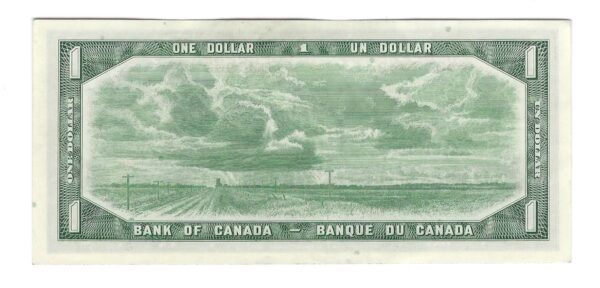 CANADA - Billet D'un Dollar 1954 - Bouey/Raminsky - Portrait Modifié - BC-37c