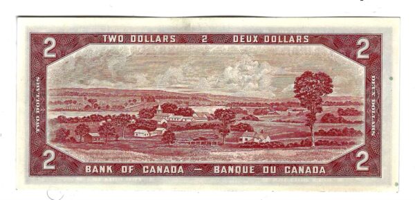 CANADA - 2 Dollars 1954 - Lawson/Bouey - Portrait Modifié - BC-38d