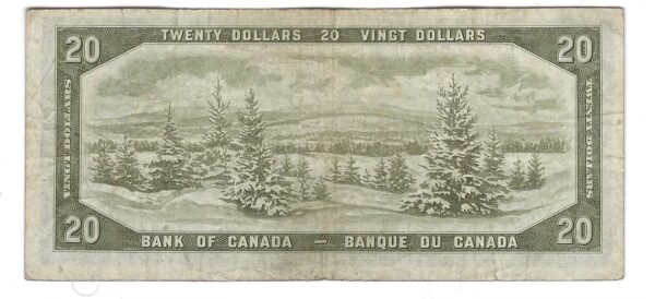 CANADA - BILLET 20 Dollars 1954