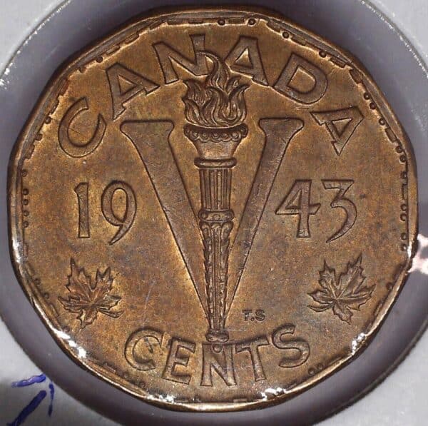 Canada - 5 Cents 1943
