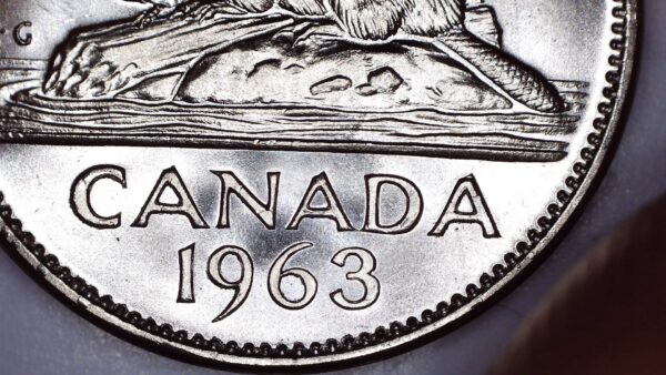 CANADA - 5 Cents 1963 - Double 1963 - B.UNC