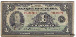 CANADA - Billet 1 Dollar 1935 - Osbourne Towers