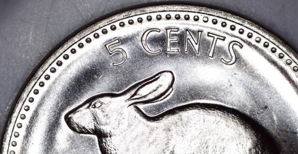 Canada - 5 Cents 1967 Double 5 Cents et Revers
