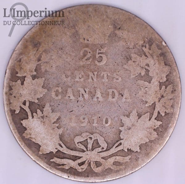 Canada - 25 Cents 1910 - Filler