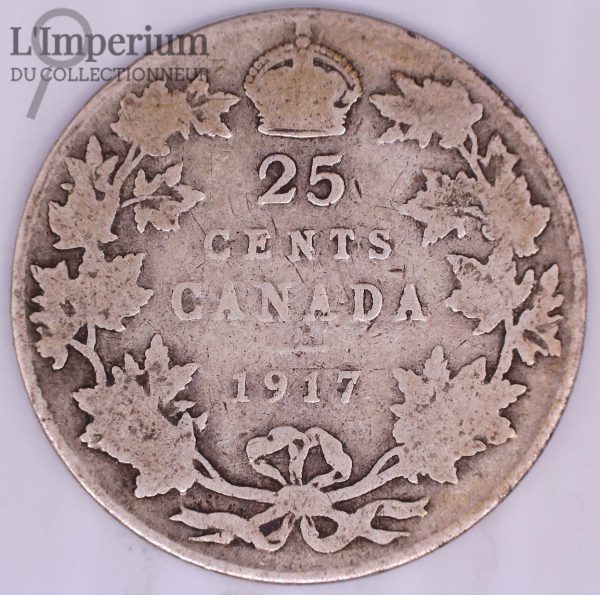 Canada - 25 Cents 1917 - G-6