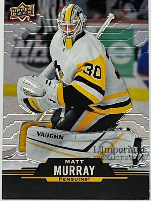 25 Matt Murray - Carte d'Hockey LNH 2020-2021