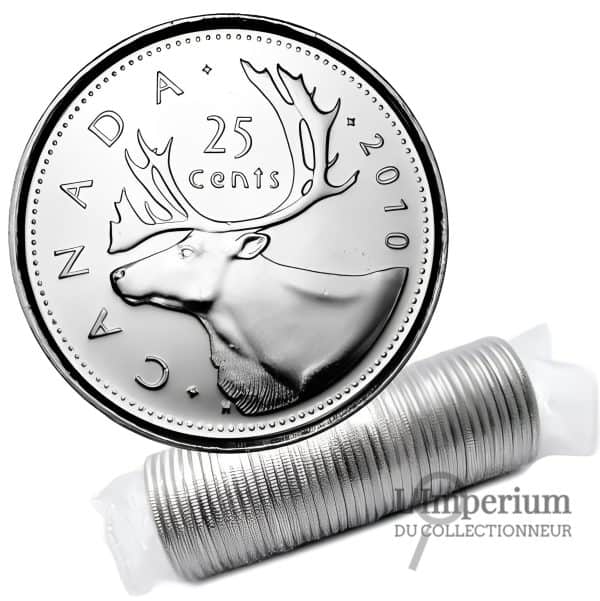 Canada - Rouleau Original de 25 Cents 2010