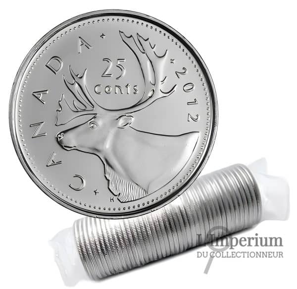 Canada - Rouleau Original de 25 Cents 2012