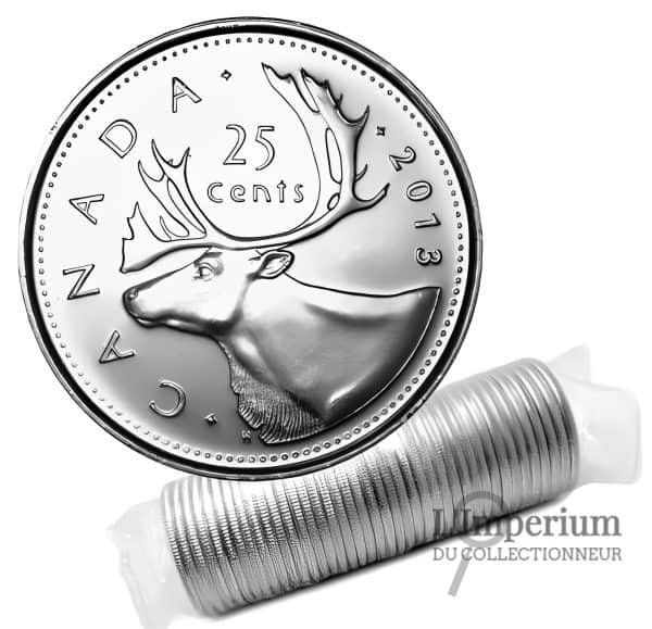 Canada - Rouleau Original de 25 Cents 2013