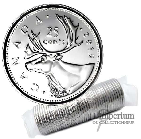 Canada - Rouleau Original de 25 Cents 2015