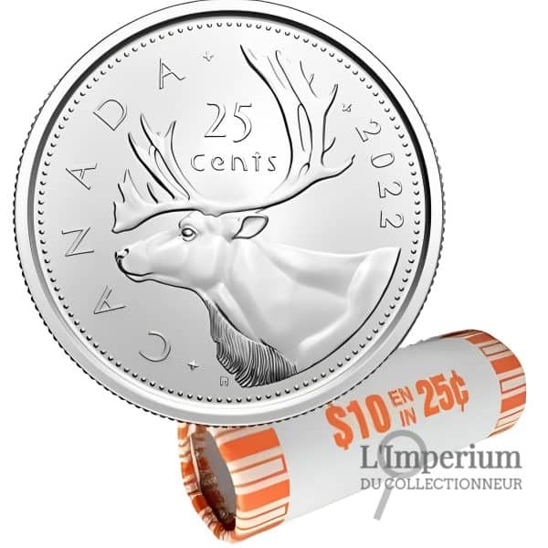 Canada - Rouleau Original de 25 Cents 2022