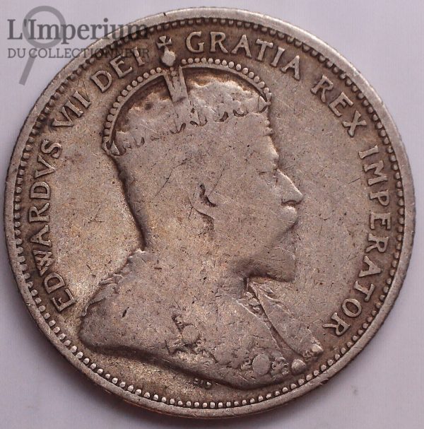 Canada - 25 cents 1907 - VG-10+