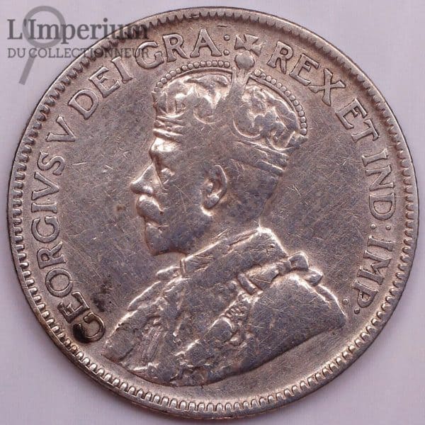 Canada - 25 cents 1930 Bar - VG-10+