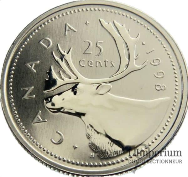 Canada - 25 Cents 1998 - Spécimen