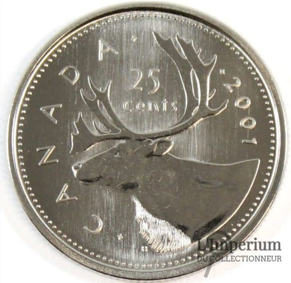 Canada - 25 Cents 2001P - Spécimen
