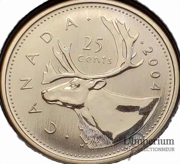 Canada - 25 Cents 2004P - Spécimen