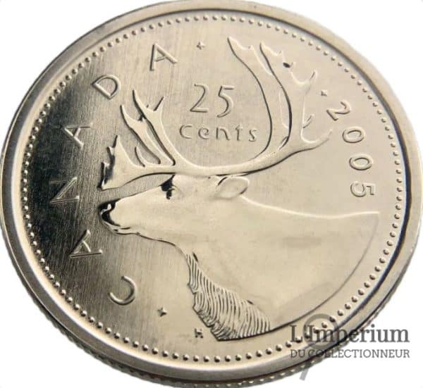 Canada - 25 Cents 2005P - Spécimen