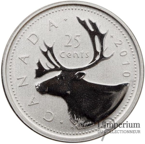 Canada - 25 Cents 2010 - Spécimen