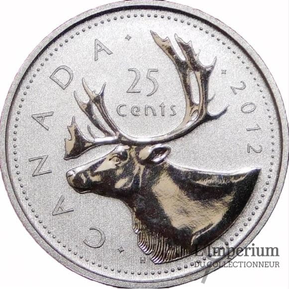 Canada - 25 Cents 2012 - Spécimen