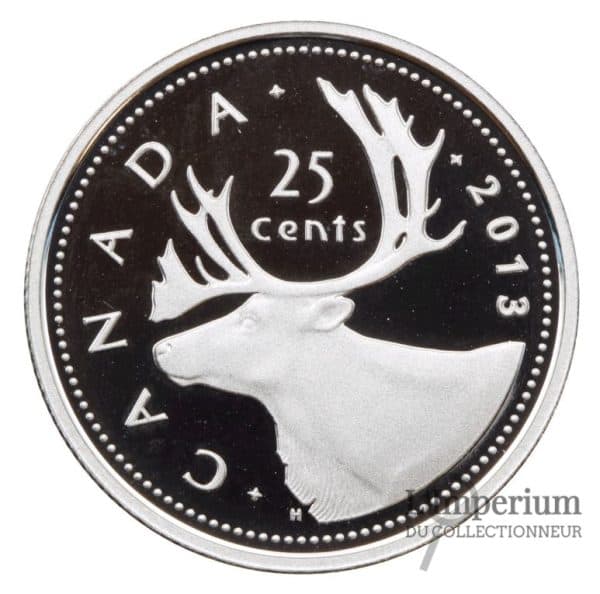 Canada - 25 cents 2013 en Argent - Épreuve