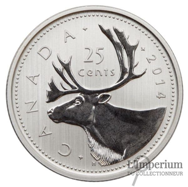 Canada - 25 Cents 2014 - Spécimen
